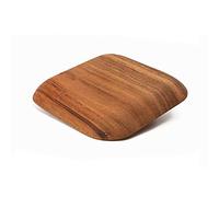 Teglie Per Pizza Da Forno,Teglie Forno Vassoio di tè legno Piazza Pan piatto frutta Piatti Piattino vassoio del Dessert Cena pizza pane rettangolare in massello Piastra(Rectangle16.5x12.5CM)
