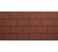 Tegola Canadese Eco-Roof Rettangolare Rossa 2,32Mq Tegole Canadesi Originali