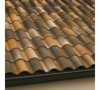 Tegola Portoghese Antica Persusia - Copertura in Laterizio Resistente - Aspetto Rustico ed Elegante - Alta Durata e Protezione Tetti - LEMAG SRL