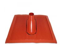 Tegola Tetto Plastica Alluminio di Montaggio Sat 500x 440mm Rosso