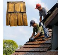 tegole Nuove tegole e Cotto per tetti spioventi per esterni, Coppi per tetti in legno composito per grandi aree, riparazione e decorazione(Yellow 2,20pack)