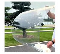 Tegole Plastica Tettoia Lastre per Coperture in Plastica Leggero Flessibile Lastre in Policarbonato Verande, Recinzioni Giardino(1x3m/3.3x9.8ft)