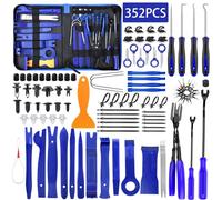 TEGOVE 352 Pezzi Kit Smontaggio Pannelli Auto,Strumento Di Rimozione Auto,Kit Utensile Di Smontaggio,Kit Di Smontaggio Per Riparazioni Auto Per Auto Porta,Pannello,Radio,Cruscotto