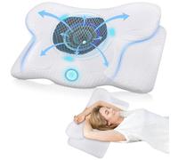 TEGOVE Cuscino Cervicale Per Dormire,Cuscino in Memory Foam Ortopedico Cervicale per Dolore al Collo Cuscino Ergonomico per Migliorare La Qualità Del Sonno,60 X 34 X 13CM