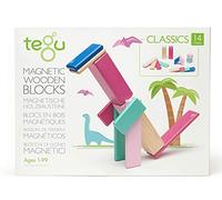 Tegu Magnetico Legno Blocchi Costruzioni 14 pezzi - Fiore