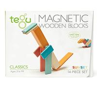 Tegu Magnetico Legno Blocchi Costruzioni 14 pezzi - Tramonto