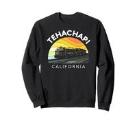 Tehachapi California Mountain Retro Ferrovia Treno Loop Kern Felpa