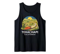 Tehachapi California Retro Railroad Loop Kern Camp Train 661 Canotta