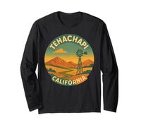 Tehachapi California Retro Railroad Loop Kern Camp Train 661 Maglia a Manica