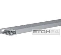 Hager BA66001507030B - Cable duct - Grey - PVC - V0 - 20 mm - 2000 mm