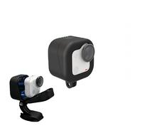 TEHAOUU Custodia di ricarica magnetica compatibile con Insta360 GO Ultra - 1000 mAh/2500 mAh Power Bank con trasferimento dati e funzione di supporto per viaggi e uso esterno (1000 mAh nero)