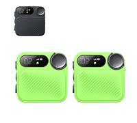 TEHAOUU Custodia in silicone per citofono Xiaomi Mi Sport, resistente agli urti, a prova di caduta, antiscivolo, custodia protettiva morbida per esterni (verde luminoso, 2 pezzi)