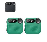TEHAOUU Custodia in silicone per citofono Xiaomi Mi Sport, resistente agli urti, a prova di caduta, antiscivolo, custodia protettiva morbida per esterni (verde scuro, 2 pezzi)