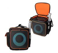 TEHAOUU Custodia per altoparlante per JBL Partybox Encore2 - Borsa in EVA permeabile al suono con cinghia regolabile, funzionamento diretto e stoccaggio espandibile per uso esterno (nero)