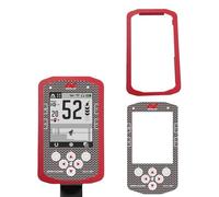 TEHAOUU Custodia protettiva + pellicola protettiva per Minelab Equinox Manticore Control Box Bumper Cover protettiva e pellicola anti-collisione antiurto antipolvere Metal Detector accessorio (rosso)