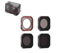 TEHAOUU Filtro per Insta360 AcePro2 Fliters Impermeabile UV, CPL, ND8/16/32/64 Accessori per fotocamera a specchio oscuramento e polarizzazione (ND8/16/32/64)