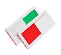 TEHAUX 1 Set Segnaletica Ufficio Uffizi Indicatore Privacy Libero Indicatore Bagno Il Di Sala Conferenze Non Di Privacy Del Cursore Vacante Cartello Occupato 2 Pezzi