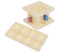 TEHAUX 1 Set Stampo per Sapone ammanniti Cera per kredki ceracandela preparati Fabbricazione a Forma di silicio alloggiamento dello Stampo alloggiamento Stampo Fai da Te plastica