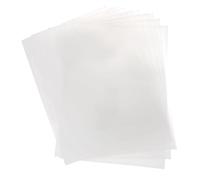 TEHAUX 10 pezzi Cartelline Portadocumenti Trasparenti in PP Buste Portafoglio Resistenti e per Ufficio e Studio Organizer Documenti Classificazione Facile Sacchetto Documento per Scuola