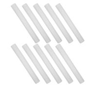 TEHAUX 10 Pezzi Cilindri Bastoncini in Epe per Composizioni Floreali 40cm di Schiuma Bianca per Bouquet Decorativi e Funzionali, per Creazioni e Centrotavola
