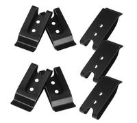 TEHAUX 10 pezzi Clip Metalliche per Cintura Accessori per Borse in Clip Robuste con Superficie Liscia e Design Arrotondato per Custodie e Artigianato