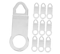 TEHAUX 10 Pezzi Ganci Appendi da Parete in Ferro Supporto per Movimento Resistente e Facile da Installare Kit Ricambio Compatibile Maggior Parte dei