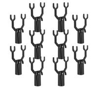 TEHAUX 10 Pezzi Supporto Installazione di Frutto e Rami da Delicati in Lega Alberi di Alluminio Nero, Previene Rottura in Primavera e Stagione Calda Giardino e Frutteto