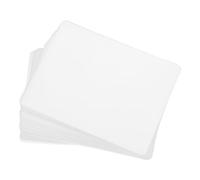 TEHAUX 100 pezzi Pellicola Termica per Plastificazione Protettiva per Foto e Documenti Film Laminante Plastica Resistente Graffi e Pieghe