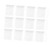 TEHAUX 100 pezzi Sacchetti Filtro Tè Usa e Getta in Tessuto Non Tessuto con Coulisse Sacchetti Infusori per Tè Sfuso Filtri Naturali per Tisane e Erbe Aromatiche Sicuri e Facili da Usare