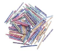 TEHAUX 100 Pezzi Tubi per Campane Eoliche in Ossido di Alluminio per Esterni, Materiale DIY Suono Gradevole per Aree Verdi e Parchi, Accessori per Realizzazione Campanelli