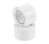 TEHAUX 1000 Pezzi Etichette Rotonde Trasparenti Adesive per Sigillatura Pacchi e Regali Stickers Resistenti per Buste Inviti Scatole e Progetti da Te per Confezioni e Decorazioni