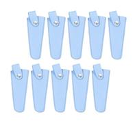 TEHAUX 10pezzi Custodia Compatta per Forbici Borsa Guaina di Sicurezza per Forbici da Parrucchiere Copertura Professionale per Fodero per Taglio di Capelli Strumenti per Parrucchieri