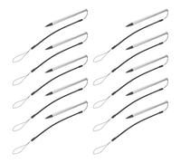 TEHAUX 10pezzi Pennini per Touchscreen Resistivi Corda Anti-smarrimento e Punta Rigida per Scrittura Precisa Disegno e Annotazioni su Tablet e Smartphone