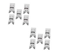TEHAUX 10pezzi per Macchine Elettriche Facile Installazione e Realizzati Inossidabile per e Quilting Compatibili Macchine Domestiche