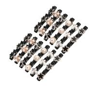 TEHAUX 12 Mollette per Chioma con Strass Scintillanti Mini Fermagli a Becco D’Anatra Portatili Forcine Eleganti per Donne e Ragazze Accessori per Acconciature Intrecciate e Uso