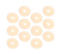 TEHAUX 12 Pezzi Accessori per Chioma in Nailon Beige, Strumenti Elegant per Creare Chignon e Ciambella, Facili da Indossare, per Danza e Yoga Ragazze e Donne