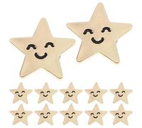 TEHAUX 12 Pezzi Spilla a Forma di Stella a Cinque Punte, Spilla da Bavero Uomo Leggera Chiusura Sicura, Accessorio Patriottico per Festa del Labor Day e Giorno della Memoria