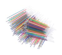 TEHAUX 120 Pezzi Ricariche Gel Multicolore Neon Glitter Metalliche per Scrapbooking e Colorazione