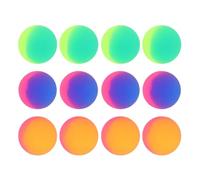 TEHAUX 18 Pollici Palline Rimbalzanti Colorate in Gomma 45mm Elasticità Elevata e Cani, per Bomboniere di Feste, Premi e Celebrazioni di Carnevale