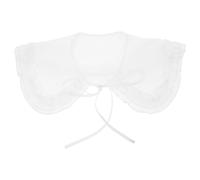 TEHAUX 1pezzi Colletto Finto Staccabile Donna Colletto Finto in Chiffon Accessorio Moda per Abiti Camicie Tailleur