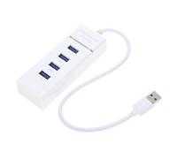 TEHAUX 1pezzi Hub USB Porte Alimentato Adattatore Multiporta High-speed per Supporto Plug-and-play Indicatore LED Integrato per Connessioni USB
