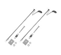 TEHAUX 2 Accessori per Legatrice Piante Compatibili in Acciaio Inossidabile Set Argento, Lame, Molletta e Spingi Spilli Senza Danneggiare la Pianta Modelli