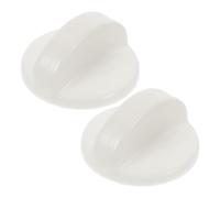 TEHAUX 2 manopole di controllo della lavatrice in plastica, ricambio per pulsante timer, accessorio lavatrice, 2 pezzi per elettrodomestici da lavanderia