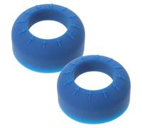 TEHAUX 2 Pezzi Anelli Grip per Bat da Baseball in Silicone, Choke Up per | Rimando Rapido, Assorbimento Urti, Resistente al Clima, per Istruttori e Giocatori