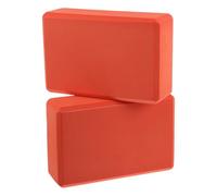 TEHAUX 2 Pezzi Blocco Yoga in Schiuma Eva Alta Densità 120g, Antiscivolo e Leggero per Pilates e Yoga, Adatto e Adulti per Stretching e Meditazione