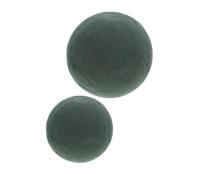 TEHAUX 2 Pezzi Palle Schiuma Assorbente Sfere in Resistente per Composizioni Floreali per Matrimoni Giardinaggio e Decorazioni Fai da Te Texture e Morbida
