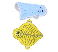 TEHAUX 2 pezzi Panno Protettivo per Obiettivo Fotocamera Autoadesivo Avvolgibile e Pieghevole Custodia Multifunzione in Morbido e Resistente per Fotografi Outdoor e Viaggi