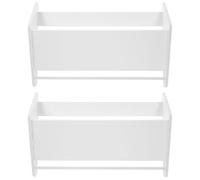 TEHAUX 2 pezzi Scarpiera da Parete Ultra Sottile per Ciabatte Portaoggetti Multiuso per Casa Senza Design Semplice e Pulito Bianco Organizza Scarpe in Spazi Ristretti