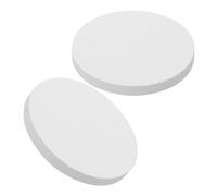 TEHAUX 2 Pezzi Tappetino e Resistenza ad Alte Temperature in Ossido di Alluminio per Cottura Ceramica Superficie Antiaderente Accessorio per Forni Artigianali e Progetti di Ceramica