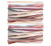 TEHAUX 2 Set Forniture per Legatoria in Cotone Resistente, Nastro per Rilegatura Libri Tessuto Colorato, per Copertine e Riviste, Non Si Deforma Facilmente
